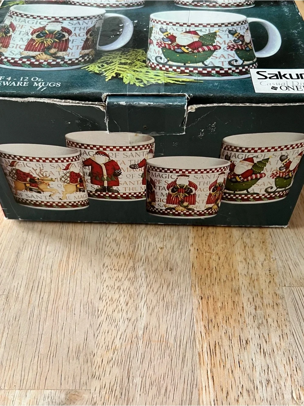 Sakura “Santa’s Spirit” Mugs